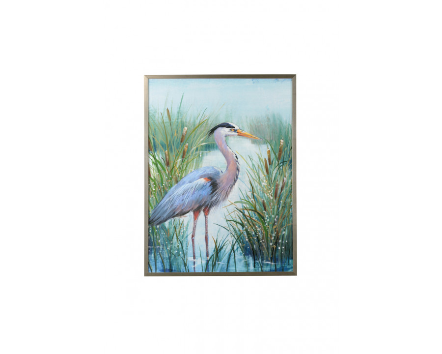 Chelsea House - Marsh Heron I in Multi-Color