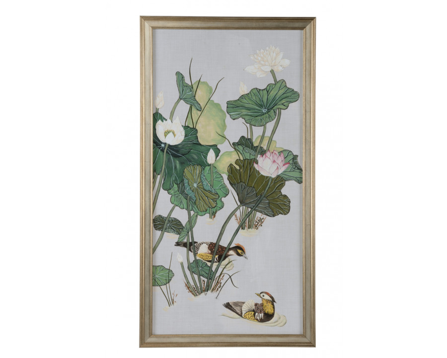 Chelsea House - Lotus Pond II in Multi-Color