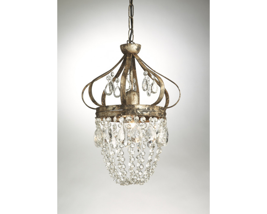 Chelsea House - Dunsmore Pendant in Antique Silver