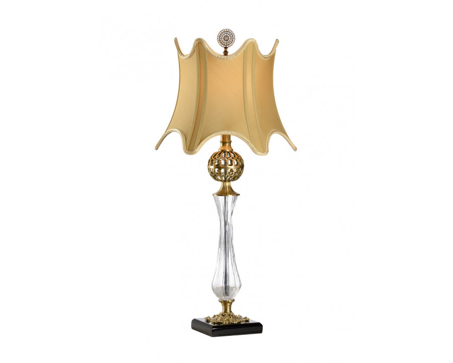 Chelsea House Daines Accent Lamp 1 Type - Antique/Clear