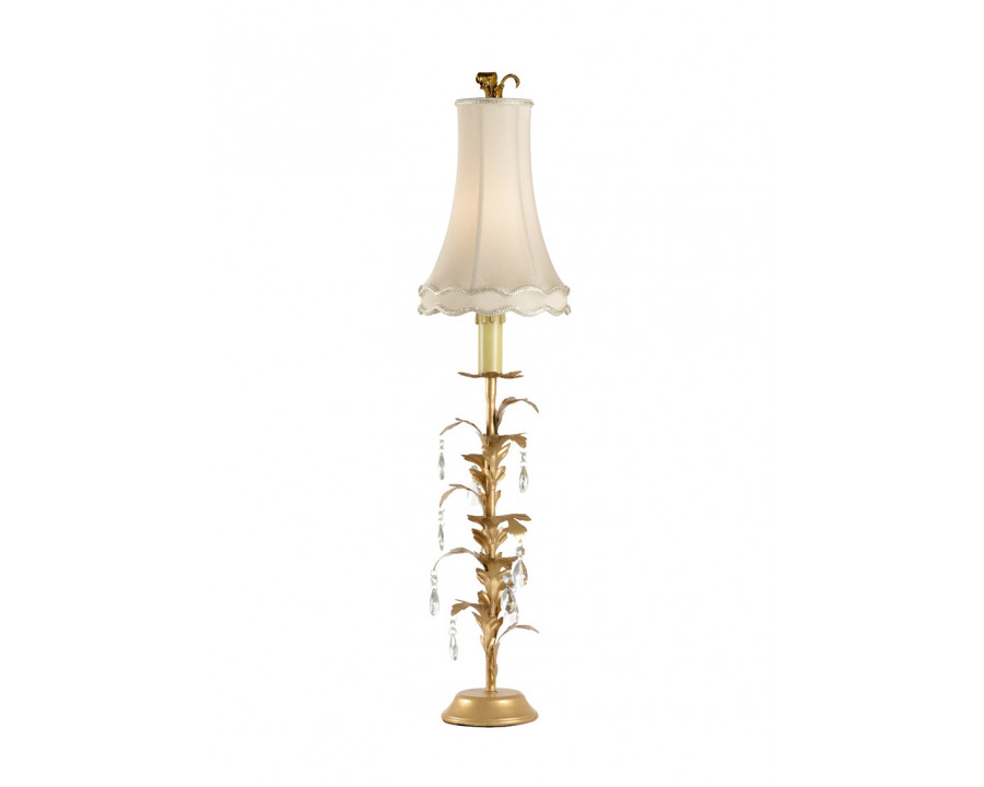 Chelsea House - Rossetti Buffet Lamp Type 1 in Antique Gold