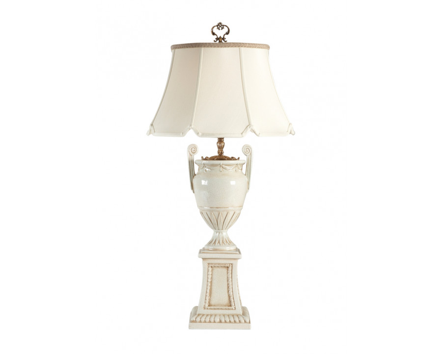 Chelsea House - Aurora Table Lamp -d White