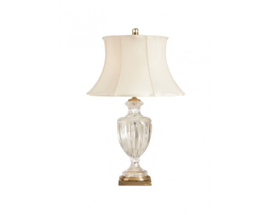 Chelsea House - Crystal Urn Lamp in Clear/Polished