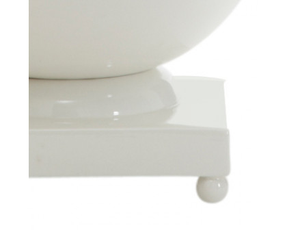 Chelsea House Opus Ceramic Lamp - White