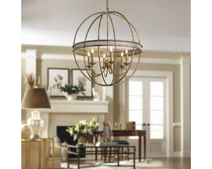 Chelsea House - Tuscan Chandelier in Old Gold Finish