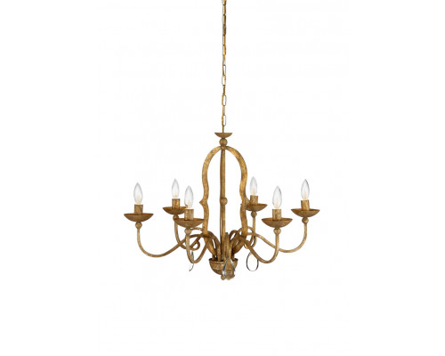 Chelsea House - Newport Chandelier With Gold Highlights