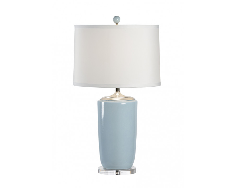 Chelsea House - Large Vase Lamp in Blue