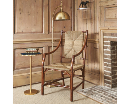 Chelsea House Berlin Floor Lamp - Antique Brass