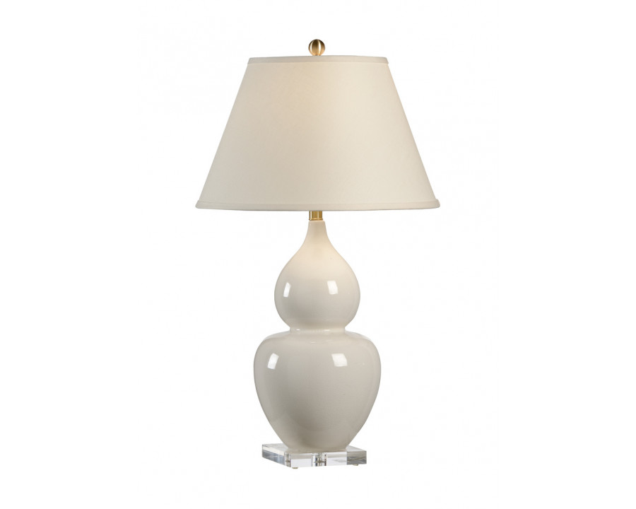 Chelsea House Fulton Vase Lamp - Cream