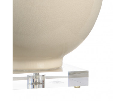 Chelsea House - Astor Vase Lamp in Cream