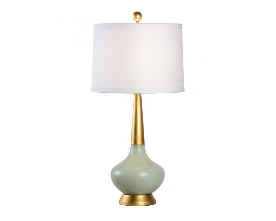 Chelsea House - Eden Lamp in Celadon/Gold