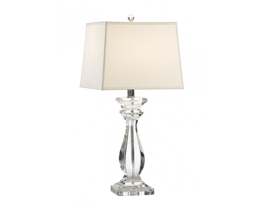 Chelsea House - Orlando Crystal Lamp in Clear