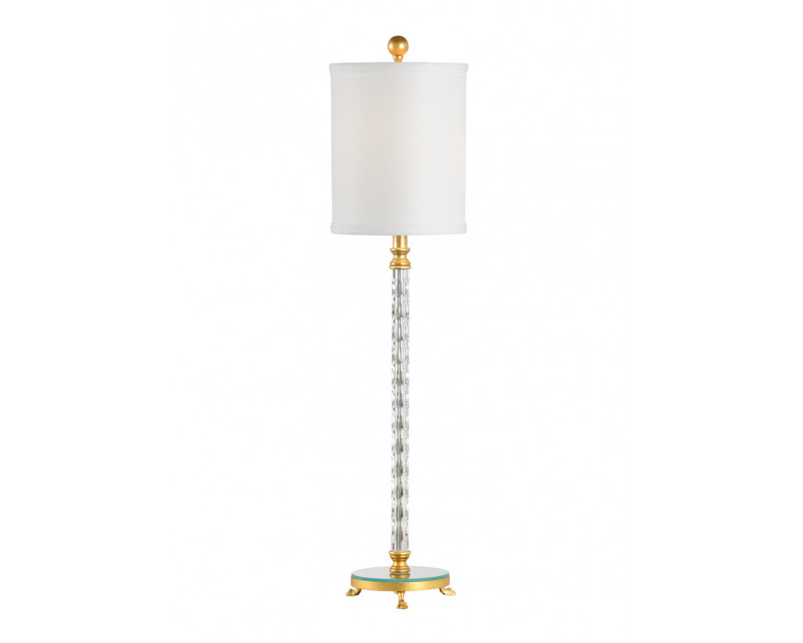 Chelsea House - Glouster Lamp in Detailed Acrylic Column