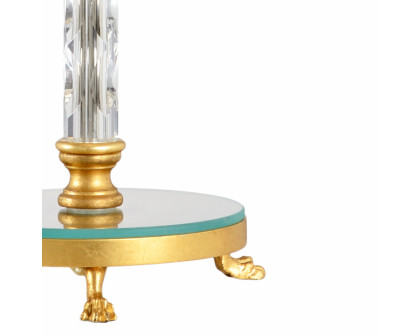 Chelsea House - Glouster Lamp in Detailed Acrylic Column