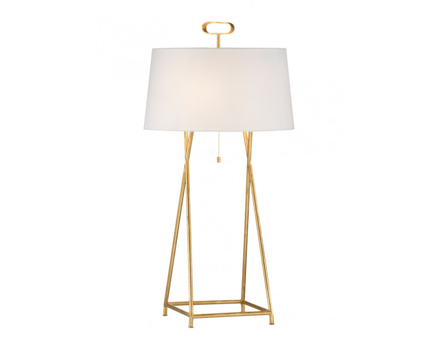 Chelsea House Cross Lamp - Antique Gold Leaf