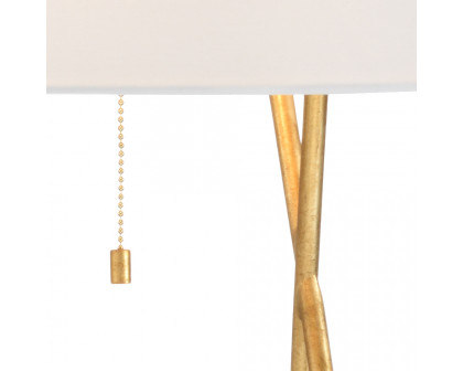 Chelsea House Cross Lamp - Antique Gold Leaf