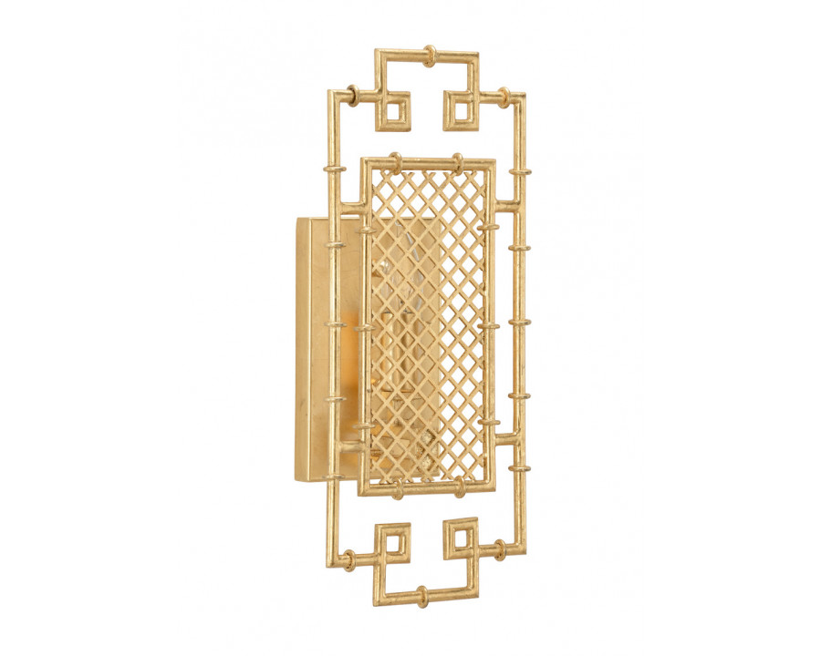 Chelsea House - Benton Sconce in Gold Leaf