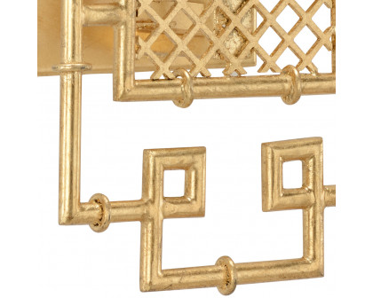 Chelsea House - Benton Sconce in Gold Leaf