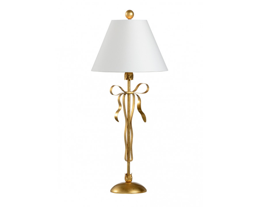 Chelsea House Bow Lamp - Gold