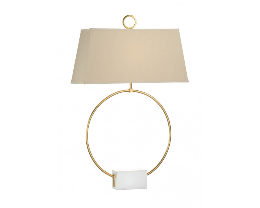 Chelsea House - Ring Lamp in Antique Gold