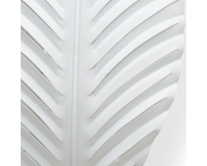 Chelsea House - Palm Sconce in White