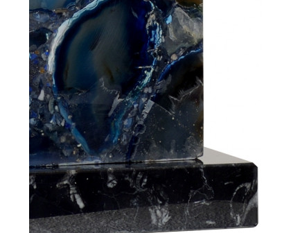 Chelsea House - Agate Lamp in Blue