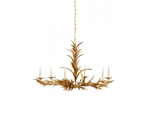 Chelsea House Laurel Sunburst Chandelier - Gold