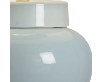 Chelsea House - Lumberton Vase Lamp in Blue