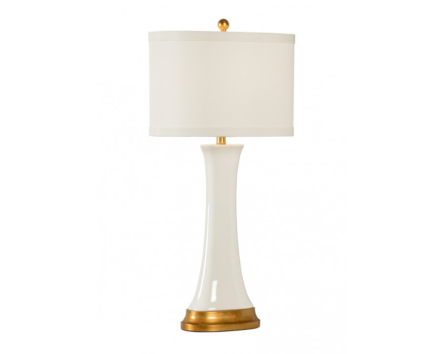 Chelsea House Hopper Lamp - White