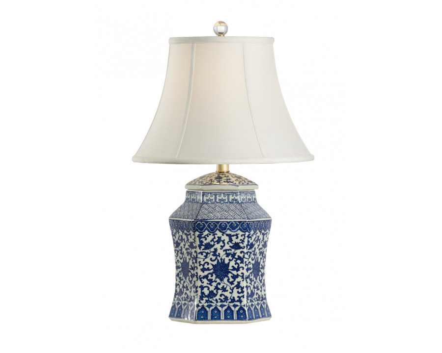 Chelsea House Dynasty Vase Lamp - Blue/White