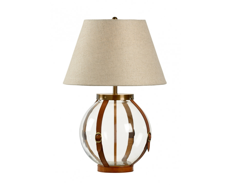 Chelsea House - Sierra Lamp in Clear/Chestnut