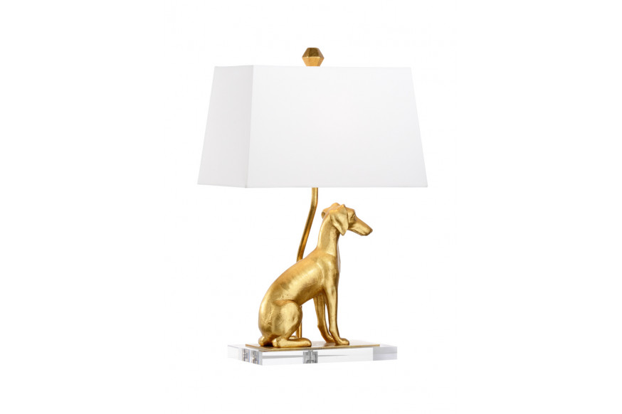 Chelsea House™ Flossie Lamp - Antique Gold, Right Facing