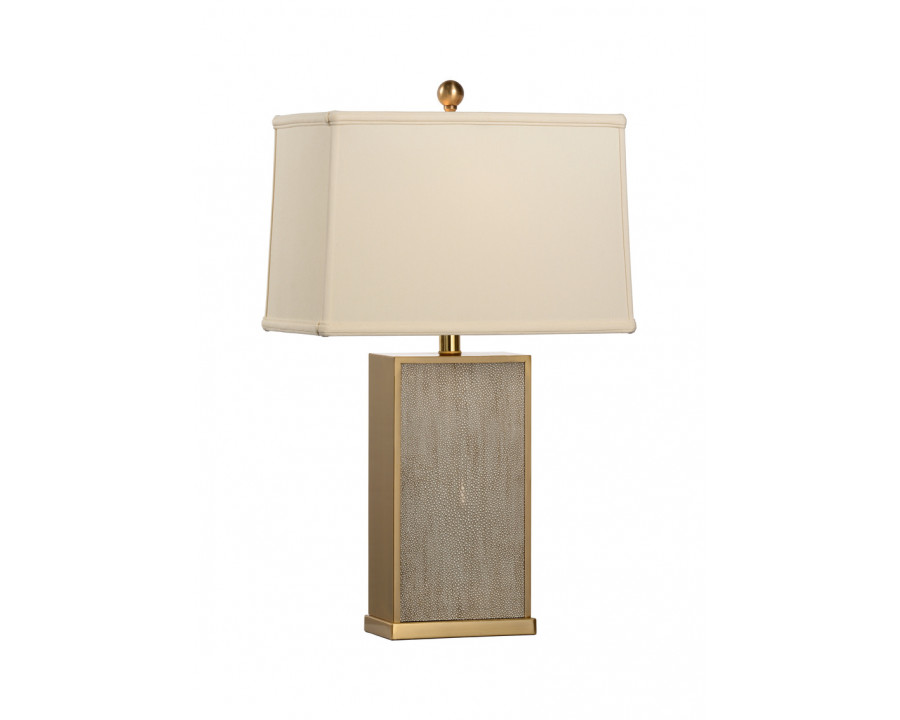 Chelsea House - Shagreen Lamp in Gray