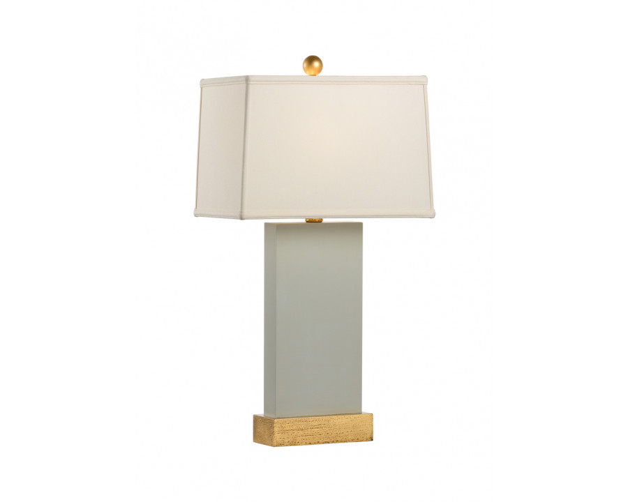 Chelsea House - Satterfield Lamp in Warm Gray/Gold