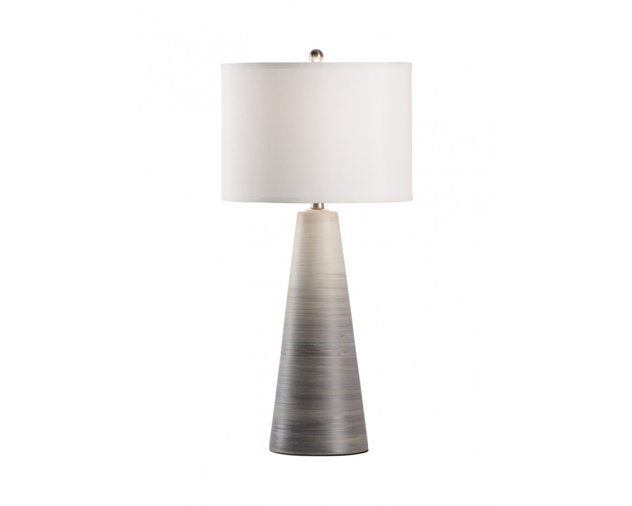 Chelsea House - Sante Fe Tall Lamp in Cream/Gray