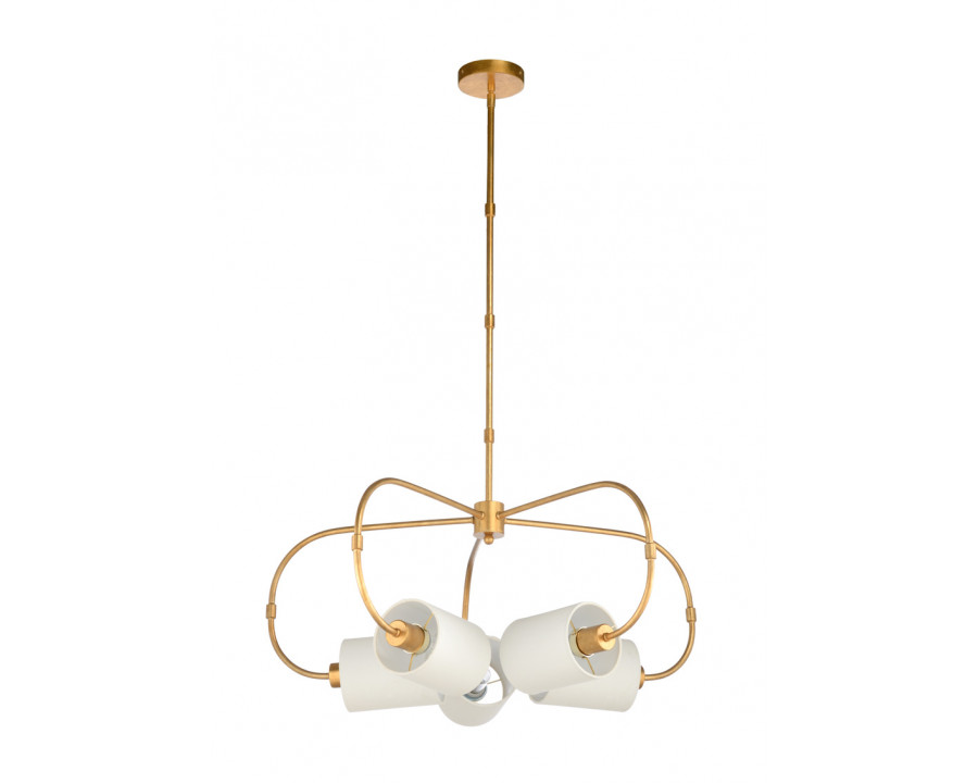 Chelsea House - Ring Chandelier in Gold