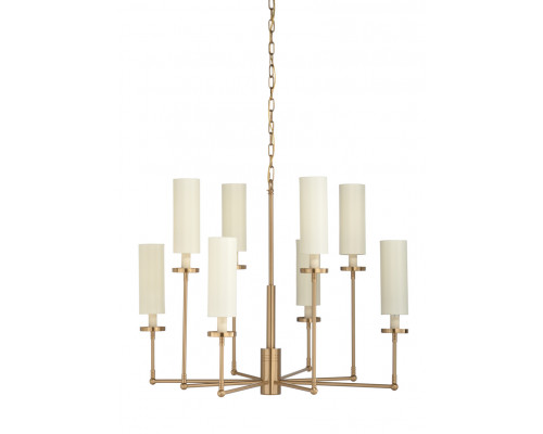 Chelsea House - Stiletto Chandelier in Antique Brass