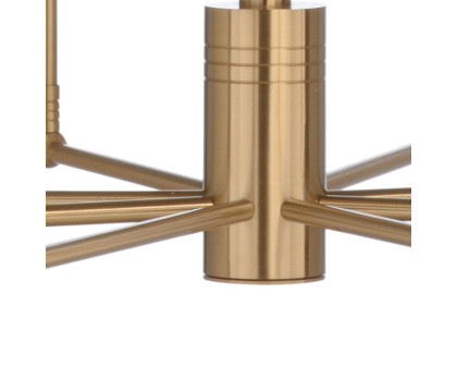 Chelsea House - Stiletto Chandelier in Antique Brass