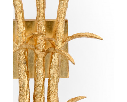 Chelsea House - Triple Dyers Sconce in Gold Leaf