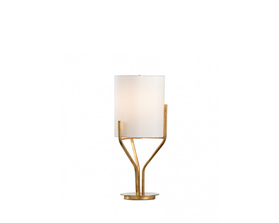 Chelsea House - Small Castle Lamp in Gold Leaf