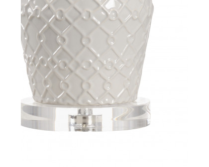 Chelsea House - Serenity Lamp in White