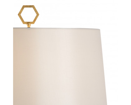 Chelsea House April Honeycomb Lamp - Pistachio