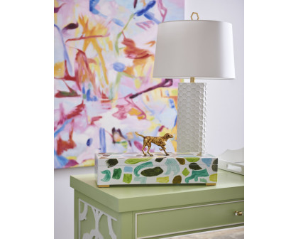 Chelsea House - April Honeycomb Lamp