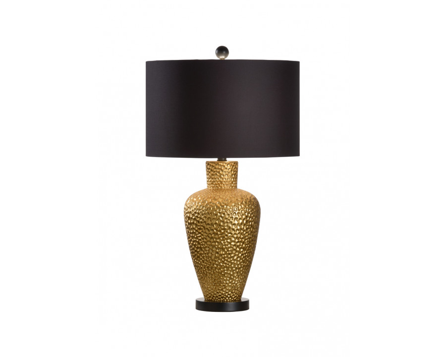 Chelsea House - Athens Vase Lamp in Metallic Gold