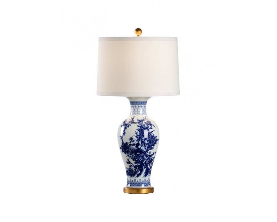 Chelsea House - Chesterton Lamp in Blue/White