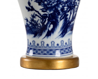 Chelsea House - Chesterton Lamp in Blue/White