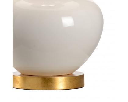 Chelsea House Gourd Lamp - White