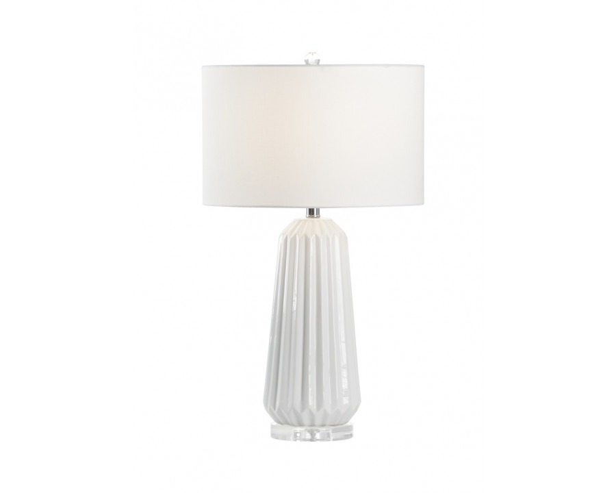 Chelsea House Gamble Lamp - White