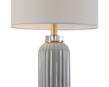 Chelsea House Samuel Ceramic Lamp - Gray