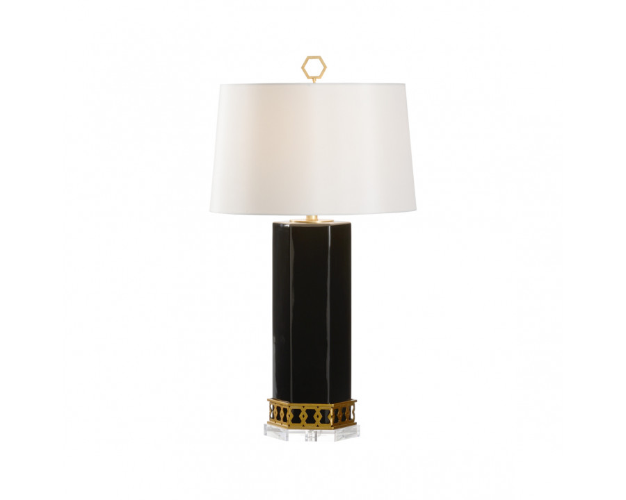 Chelsea House Miriam Table Lamp - Black